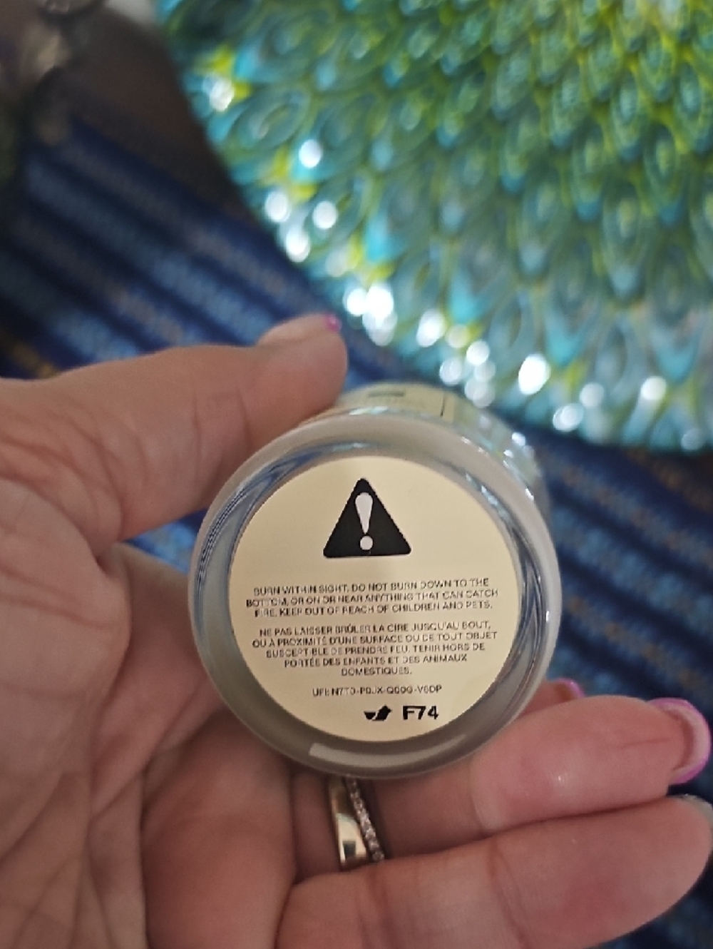 Jo Malone White Scented Candle Mini - Picture 4 of 4